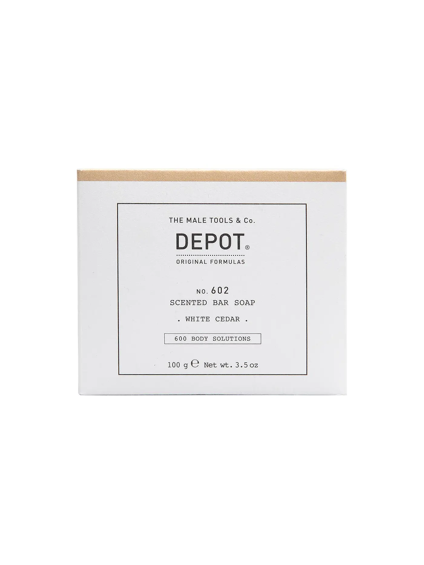 DEPOT | Seife - No.602 Scented Bar Soap Classic Cologne 100g | keine Farbe
